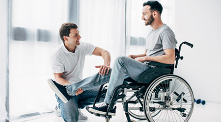 Personal care assistance provided.