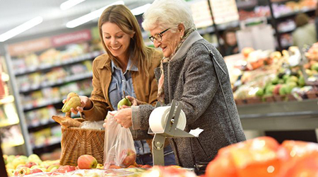 Assisted shopping for clients 